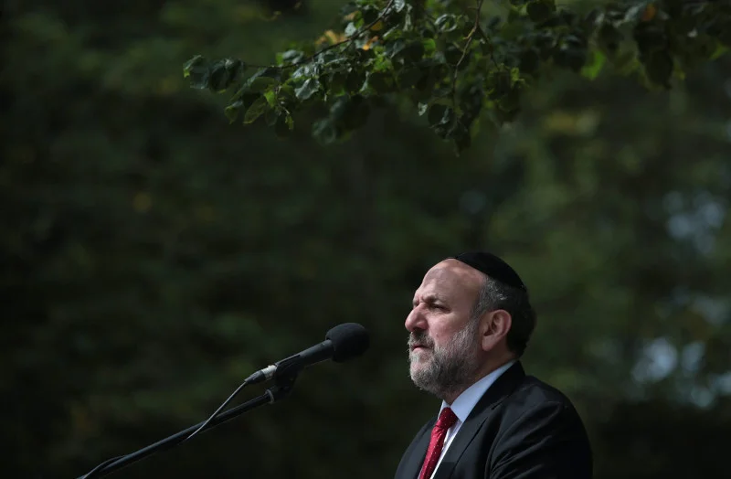 Naczelny rabin Polski Michael Schudrich