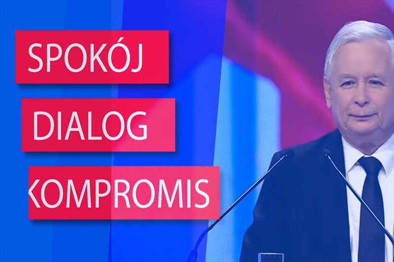 W nowym spocie PiS przekonuje, że Jarosław Kaczyński to twarz spokoju, dialogu i kompromisu w Polsce.