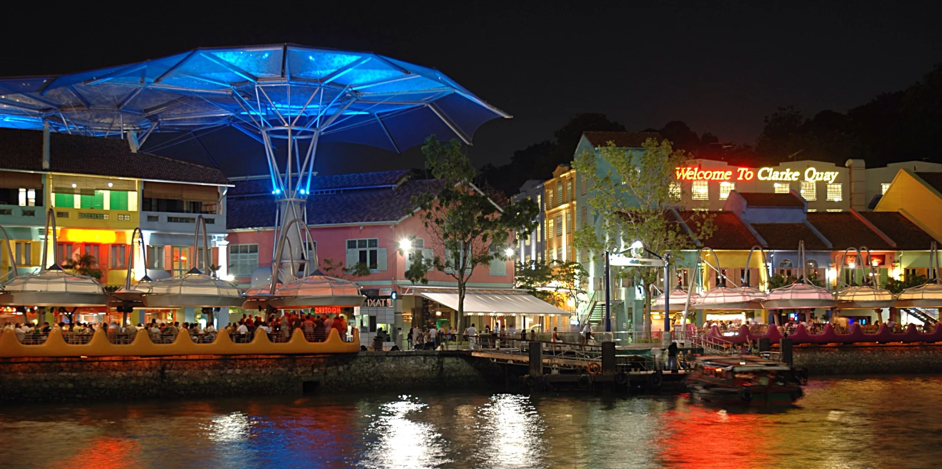 Clarke Quay, Singapur.