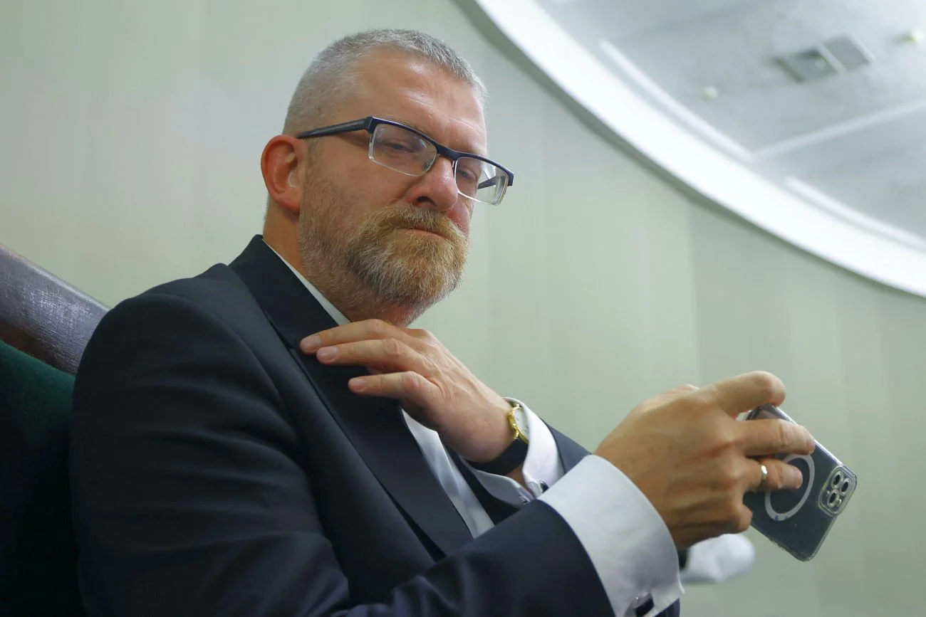 Grzegorz Braun dał w Parlamencie Europejskim upust swoim prorosyjskim poglądom