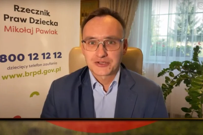 Rzecznik Praw Dziecka Mikołaj Pawlak o stosunku analnym i lewatywie.