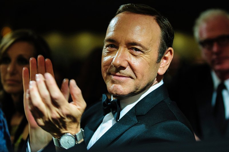 Kevin Spacey jako Frank Underwood w serialu "House of Cards"