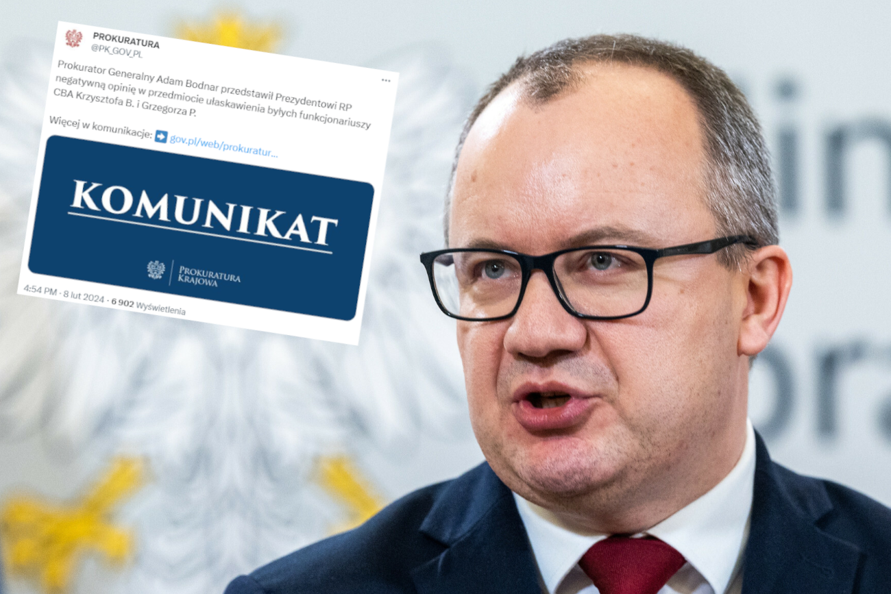 Zostali skazani razem z Kamińskim i Wąsikiem. Jest ruch Bodnara w ich sprawie