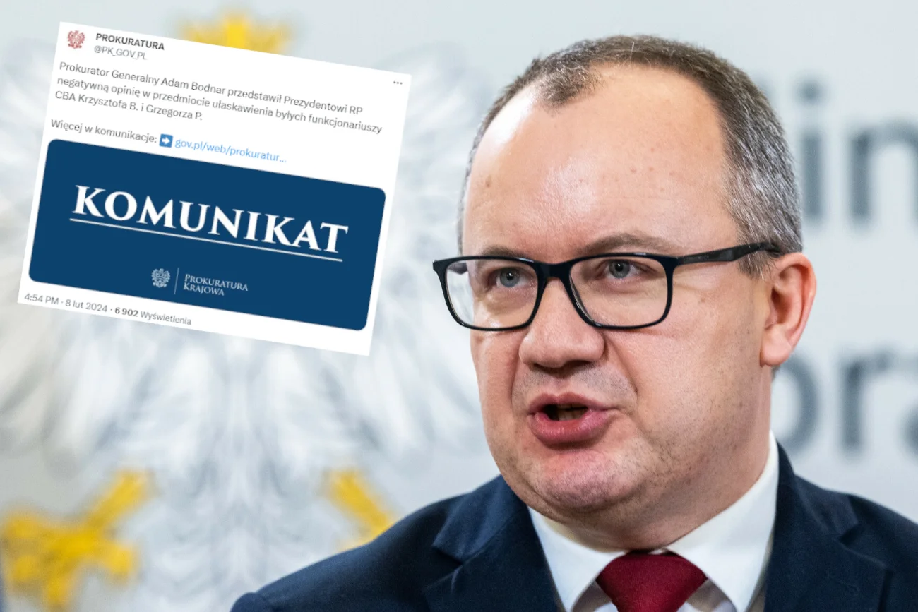 Zostali skazani razem z Kamińskim i Wąsikiem. Jest ruch Bodnara w ich sprawie