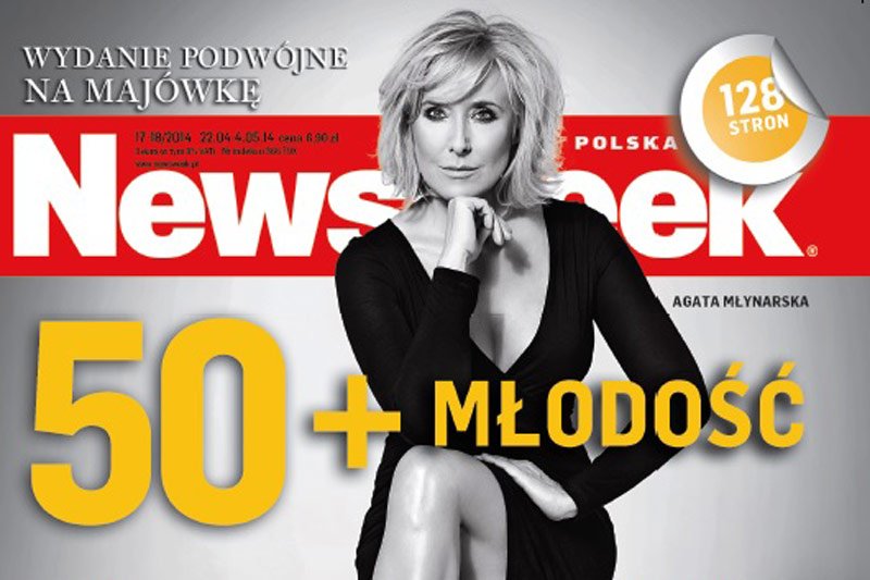 Agata Młynarska obala mity dotyczące 50-letnich Polek w rozmowie z "Newsweekiem".