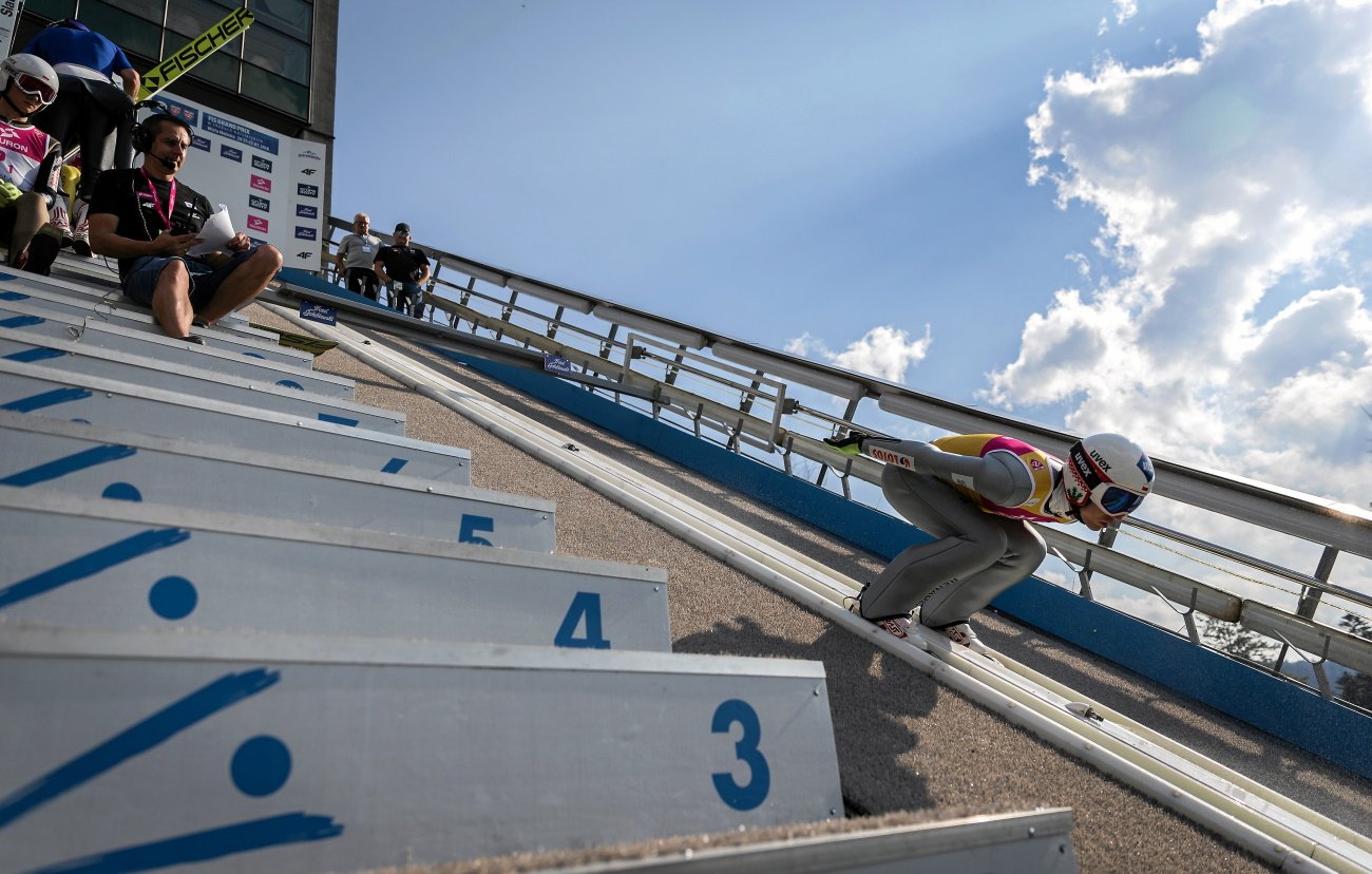 Kamil Stoch błysnął w Wiśle triumfem w kwalifikacjach Letniej Grand Prix