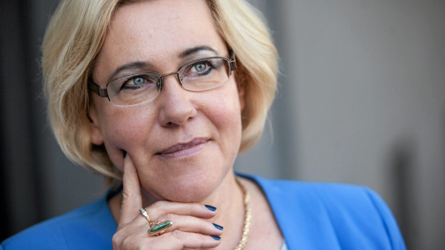 Barbara Nowak, jak sama przyznaje, wzrusza się podczas kościelnych uroczystości rozpoczęcia roku szkolnego.
