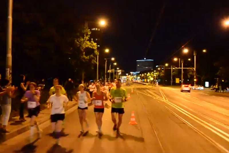 Nielegalny półmaraton we Wrocławiu. Na ulicach był horror