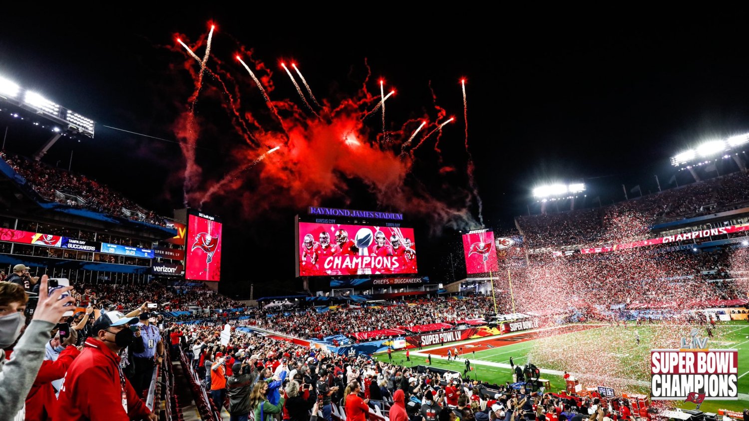 Tak wyglądał finał Super Bowl 2021 z perspektywy trybun