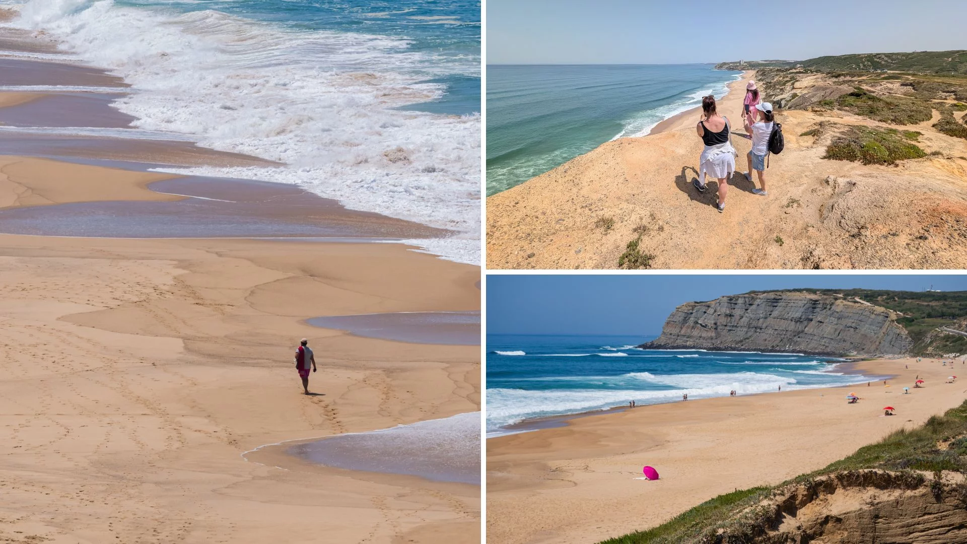 Plaże w centralnej Portugalii Plaże nad Atlantykiem to cudowny plener do sesji zdjęciowych
