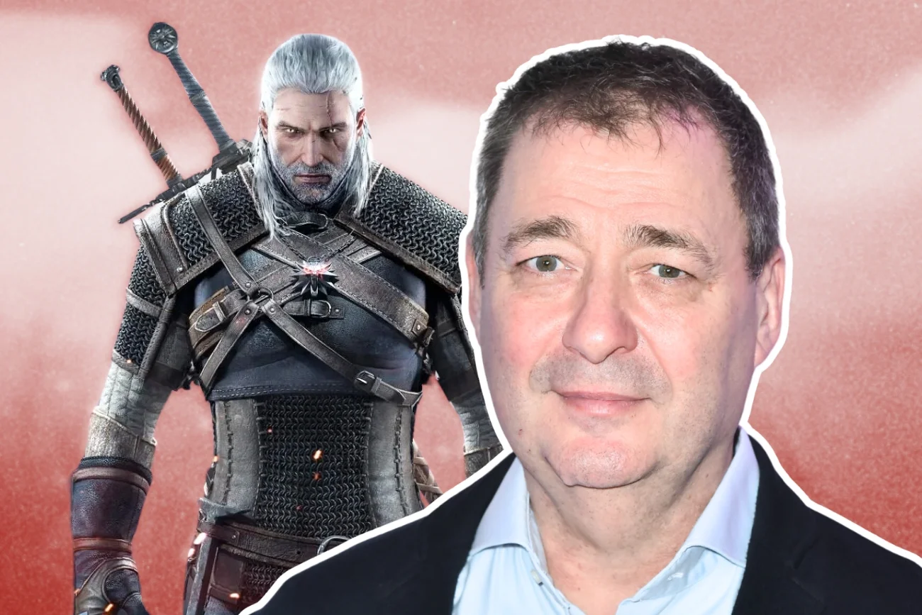 Jacek Rozenek jako Geralt z Rivii. Głos aktora znacie też z tych ról