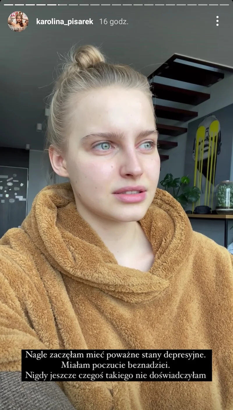 Karolina Pisarek o walce z COVID-19. Modelka mówiła o strasznych stanach depresyjnych