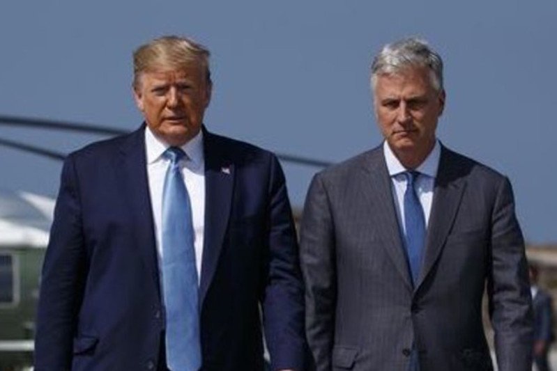 Doradca Trumpa Robert O'Brien ma koronawirusa.