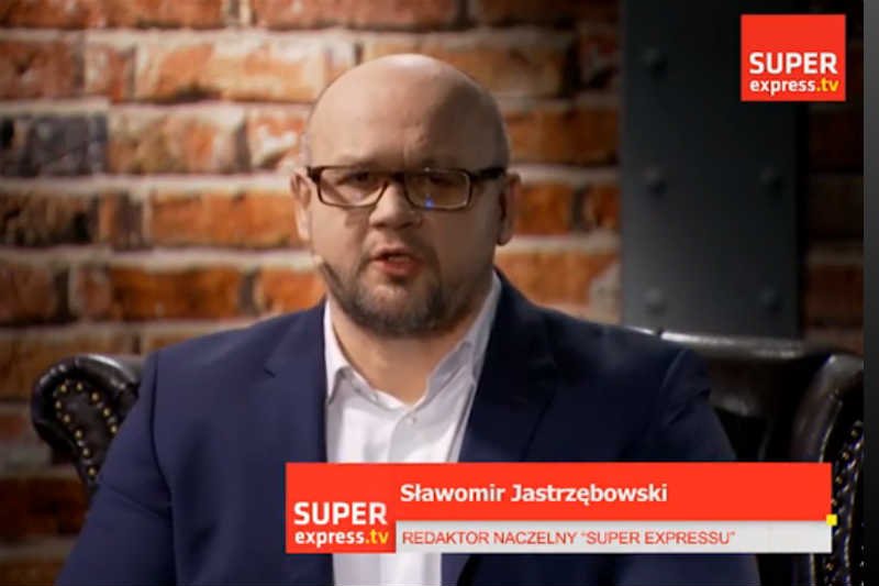 Sławomir Jastrzębowski, naczelny "Super Expressu" nazwał zwolenników KOD patologią.