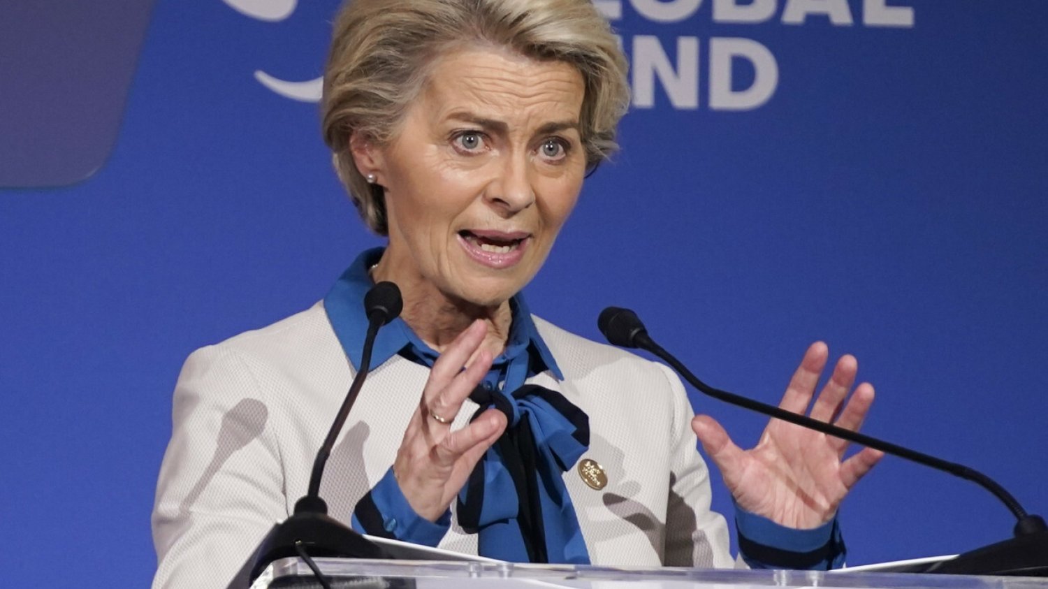 Ursula von der Leyen przestrzega Włochów przed wyborem skrajnie prawicowej kandydatki