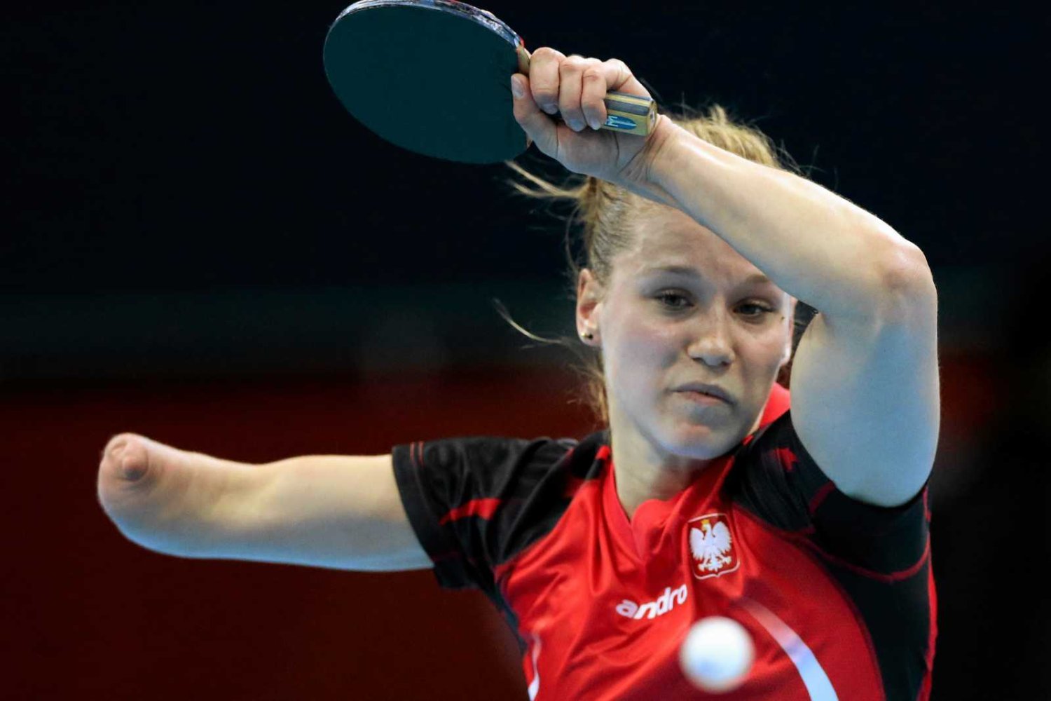 Natalia Partyka pomimo niepełnosprawności walczy w Igrzyskach Olimpijskich w Londynie