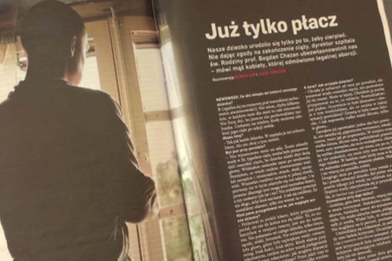 – Przez cały ten czas nie chcieliśmy się spotykać z ludźmi, odsunęliśmy się od wszystkich. O czym mielibyśmy rozmawiać? – mówi ojciec "uratowanego" dziecka w rozmowie z "Newsweekiem".