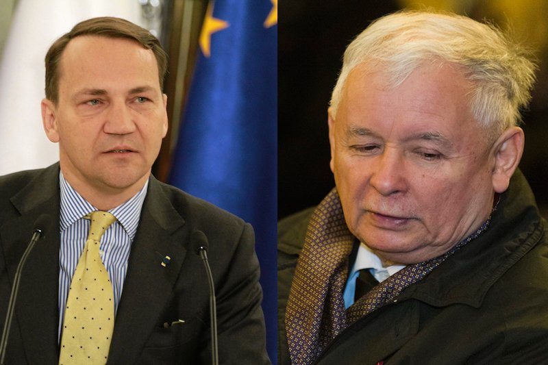 Radosław Sikorski pozywa Jarosława Kaczyńskiego.