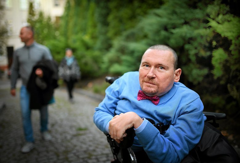 Marek Plura apeluje do europarlamentu w sprawie niepełnosprawnych.