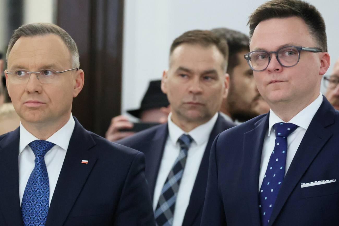 Andrzej Duda zaprasza Szymona Hołownię do Pałacu Prezydenckiego