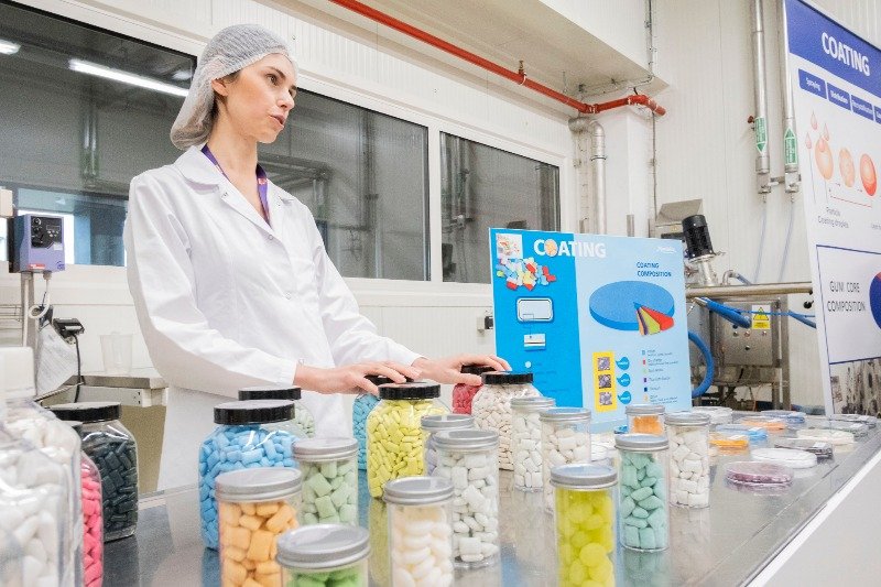 To miejsce, w którym powstają gumy do żucia i cukierki