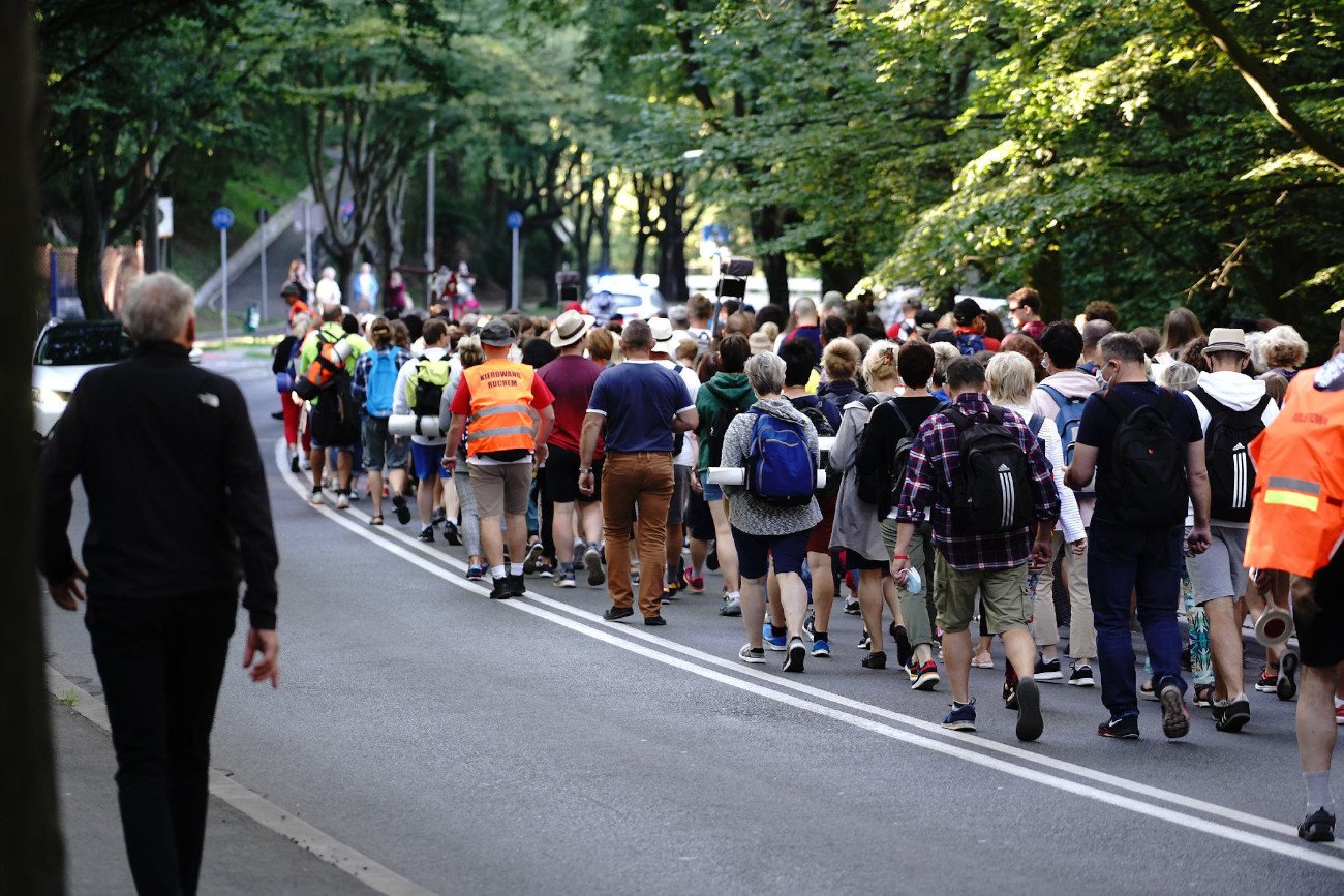 Podczas pielgrzymki z Gniezna na Jasną Górę doszło do tragedii.