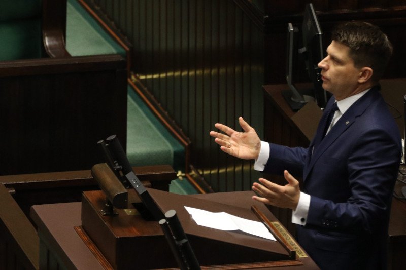 Chciał, czy nie chciał iść do wyborów razem z PO?