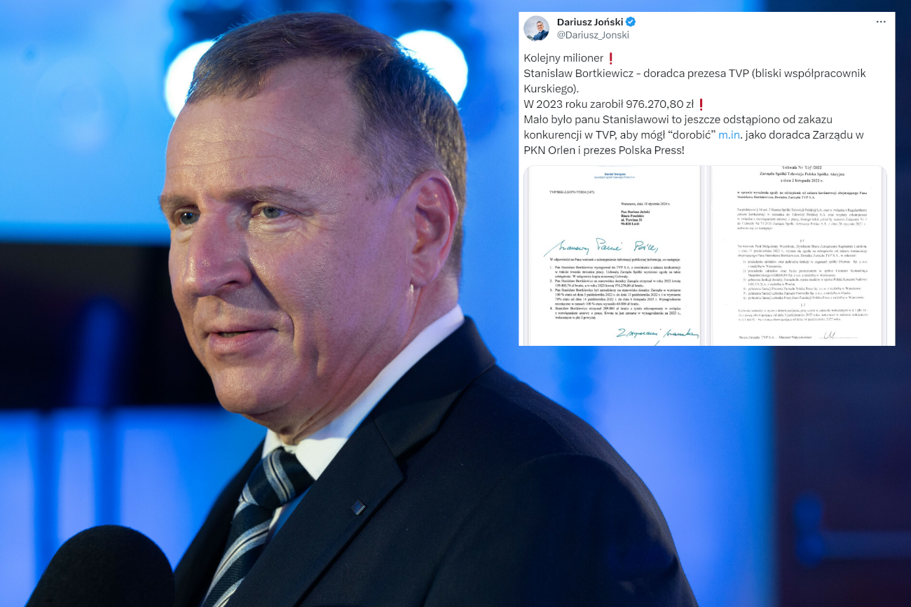 Kolejny milioner w TVP. Poseł KO ujawnia zaskakujące doniesienia