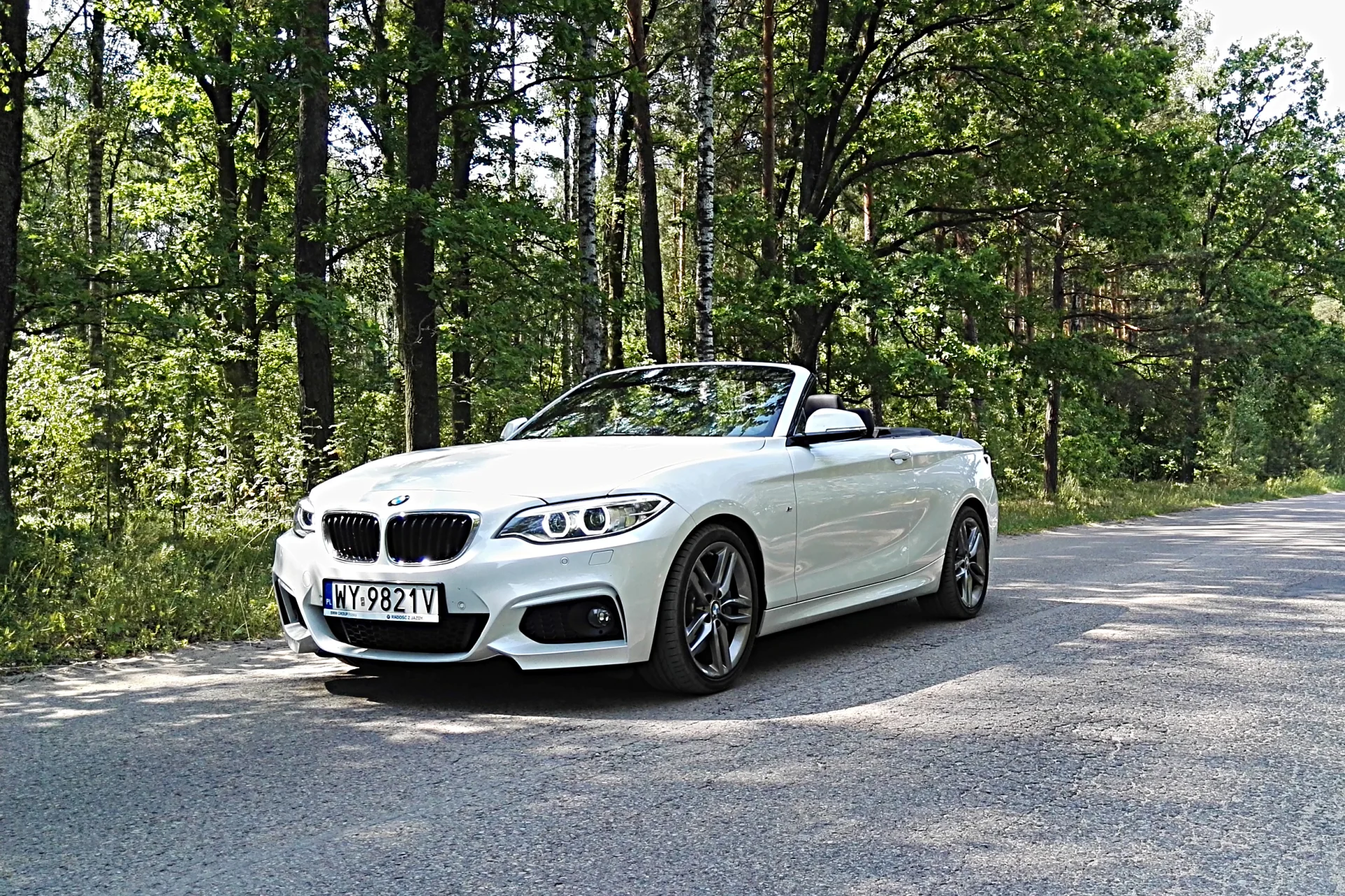 BMW 220i cabrio  - samochód, który uzależnia.