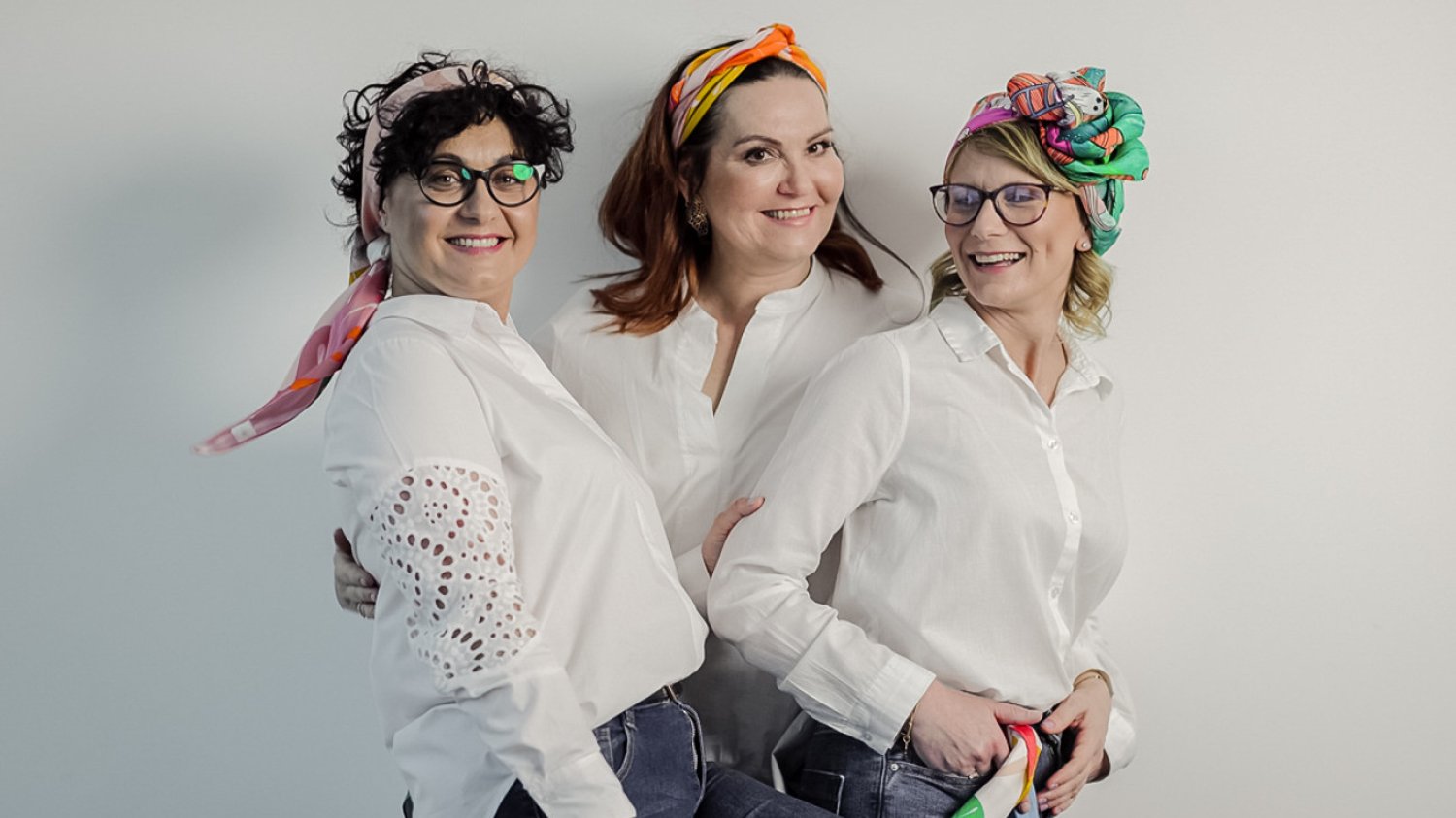 Agata, Dagmara i Dorota - bohaterki kampanii Masz Wybór.Kobiety związane są na co dzień z Olsztyńską Fundacją Spa for Cancer.