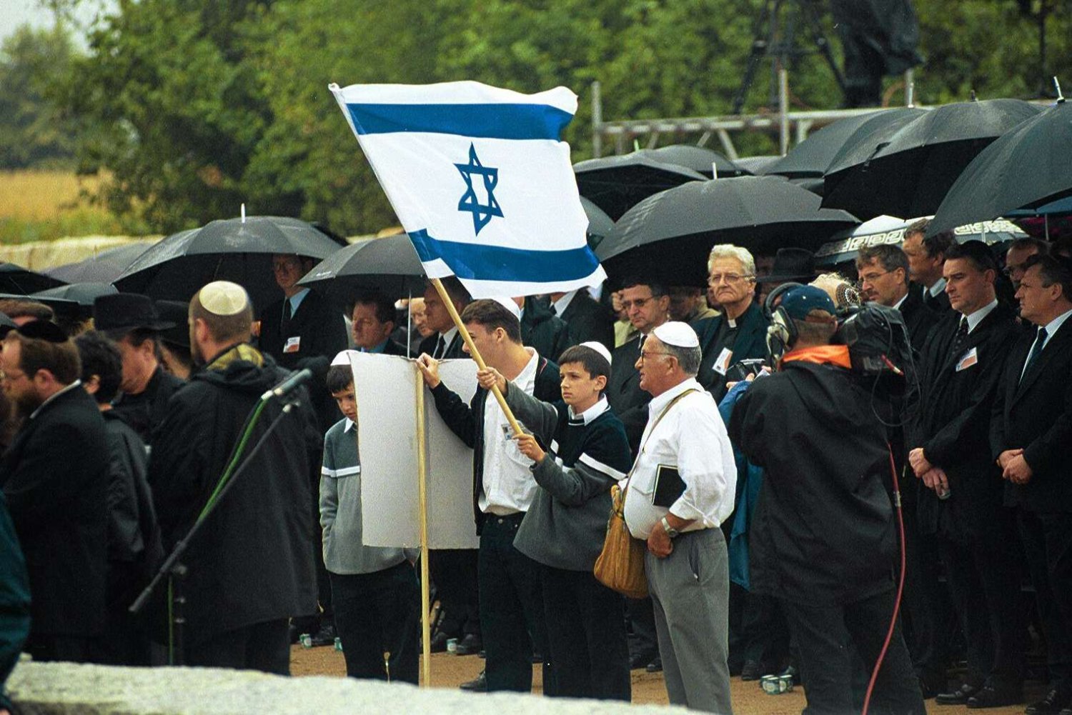 Obchody 60 rocznicy mordów w Jedwabnem.