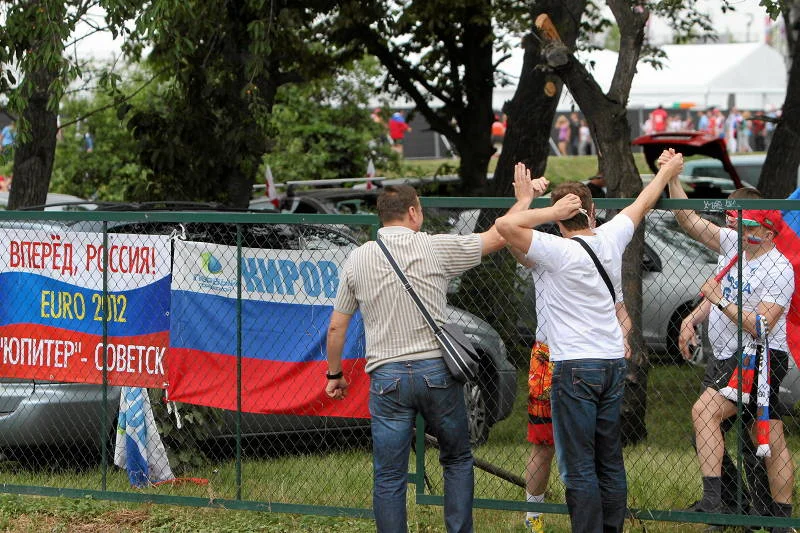 Rosyjscy kibice
