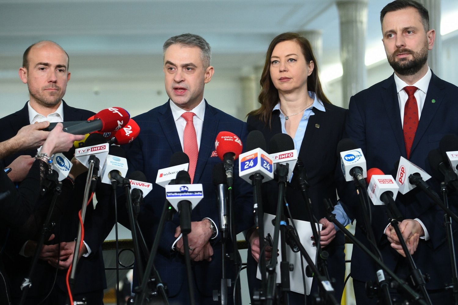 Konferencja polityków opozycji