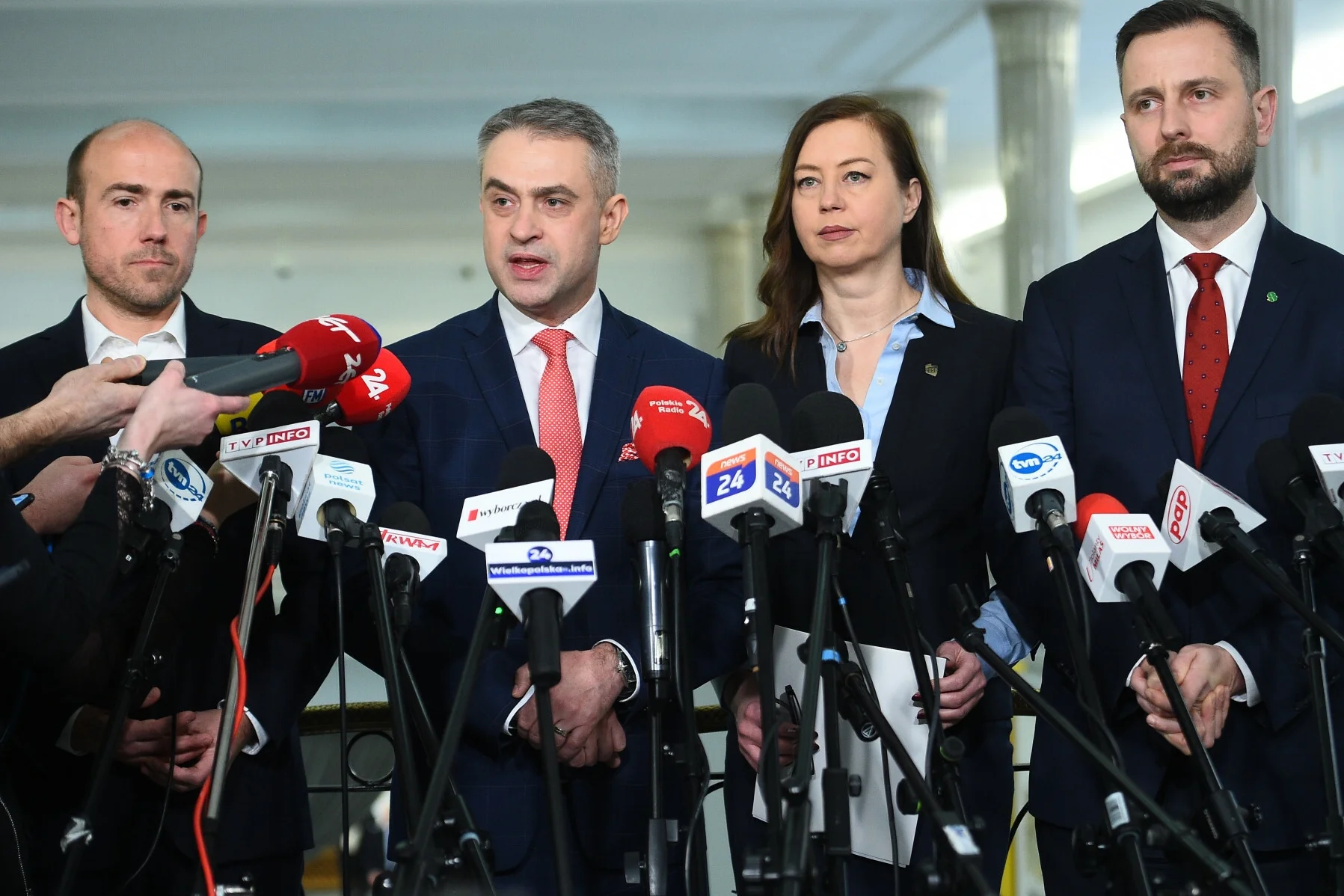 Konferencja polityków opozycji
