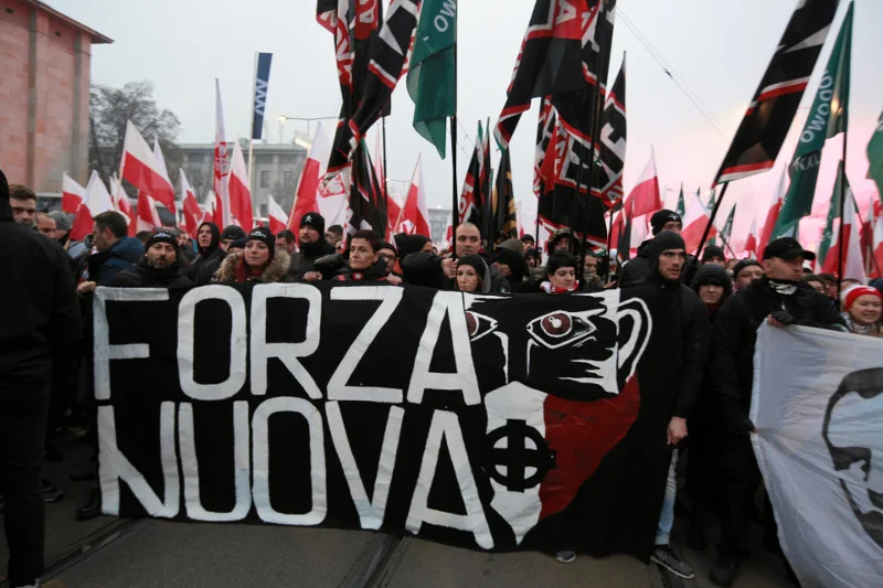 Włoscy neofaszyści w niedzielę przeszli przez Warszawę. Michał Dworczyk nie dostrzega w tym nic nieodpowiedniego.