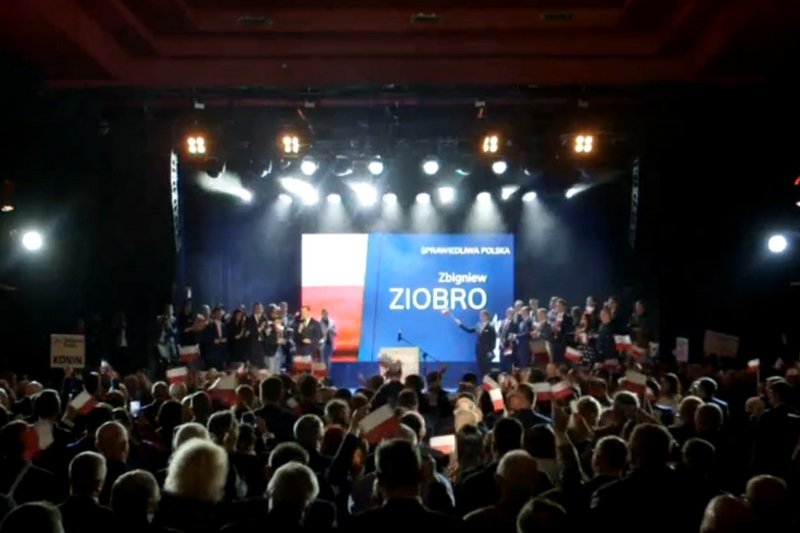 W sobotę odbyła się konwencja Solidarnej Polski, scenie pojawił się m.in. Zbigniew Ziobro.
