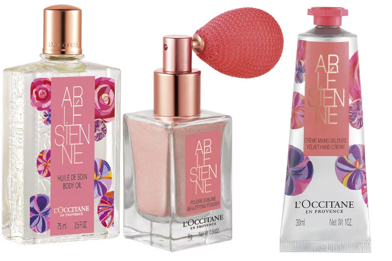 Olejek, puder do ciała i krem do rąk - z linii zapachowej Arlesienne L'Occitane