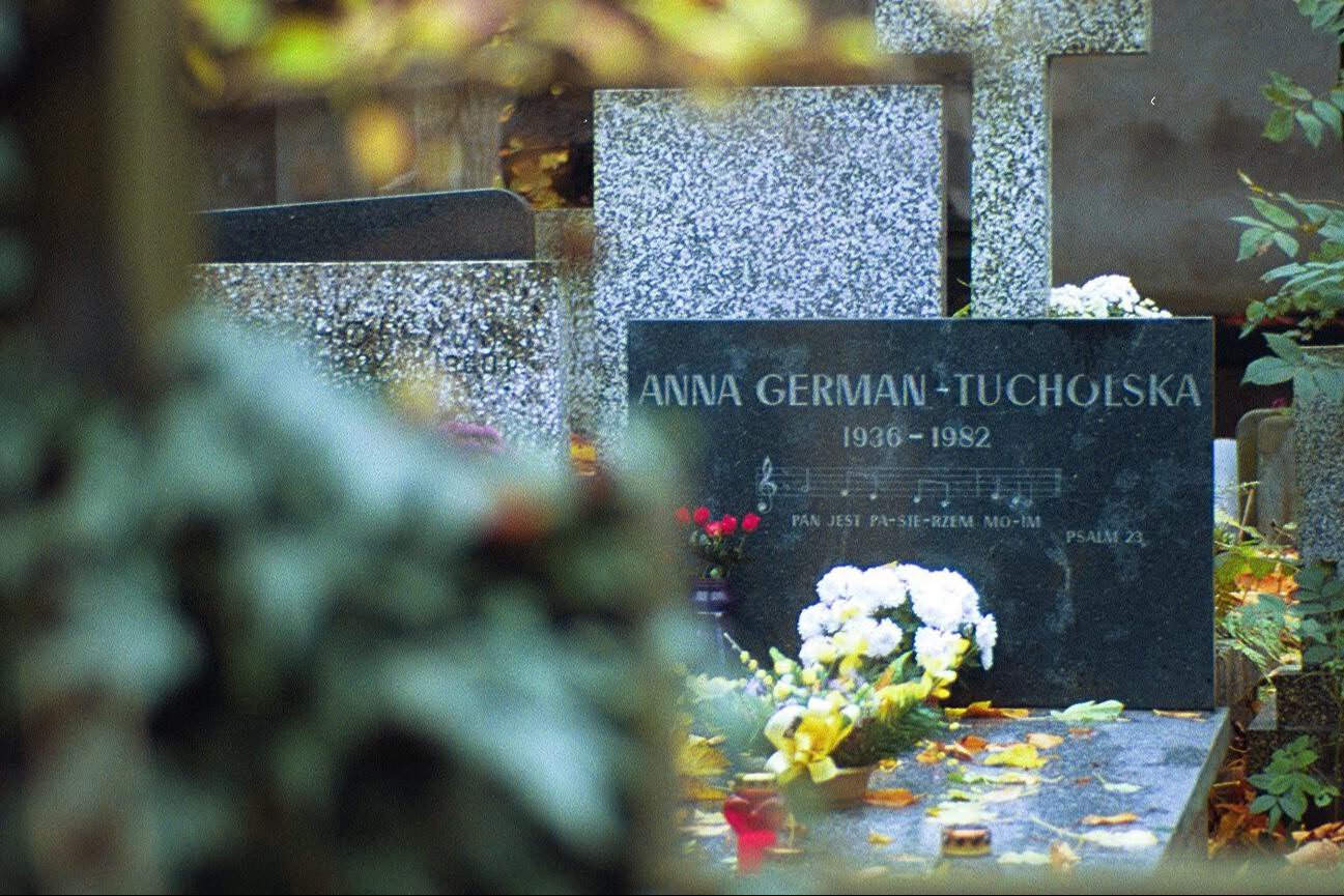 Anna German - jej grób