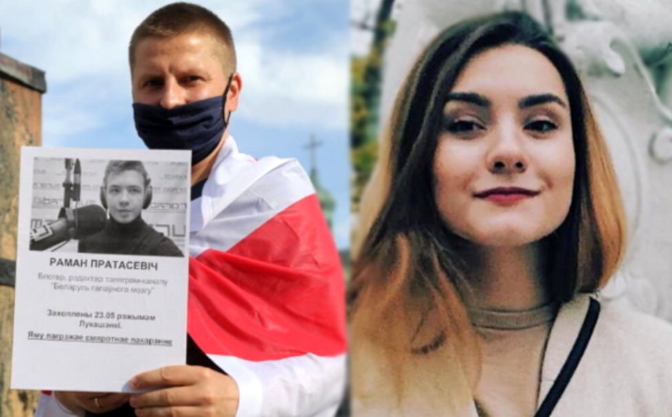 Razem z 26-letnim Ramanem Pratasiewiczem zatrzymano także jego partnerkę. Sofia Sapiega jest jeszcze studentką, a jej uczelnia zaapelowała o uwolnienie pary. Raman Pratasiewicz i Sofia Sapiega — co wiemy o zatrzymanych na Białorusi?