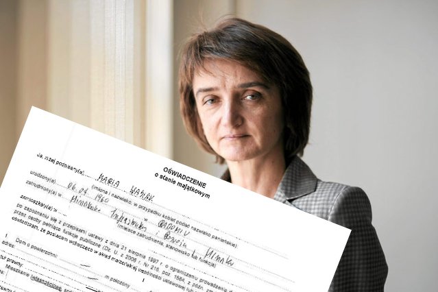 Maria Wasiak to najbogatsza osoba w rządzie.