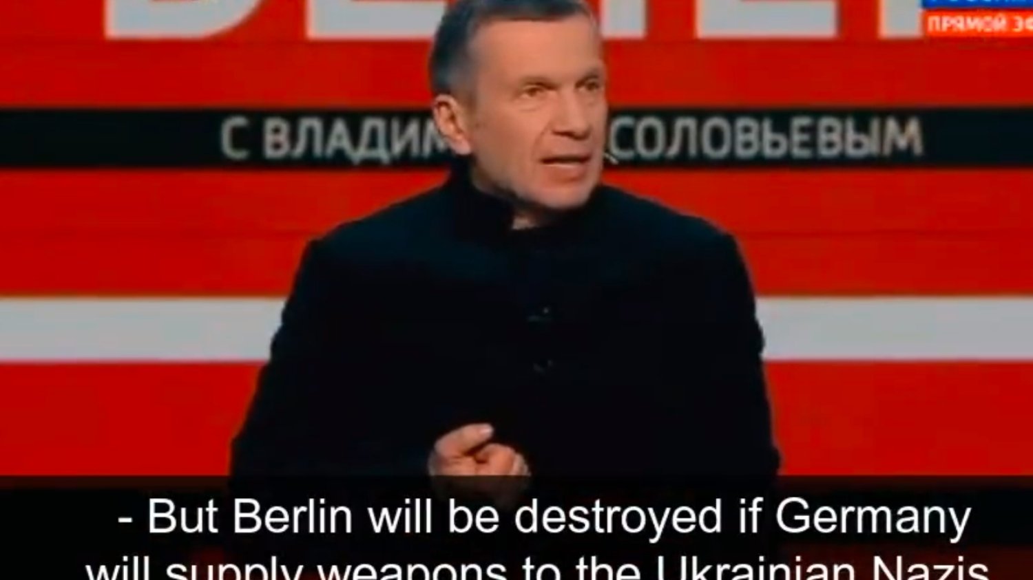 Rosyjski propagandysta wypowiedział się ws. czołgów dla Ukrainy.