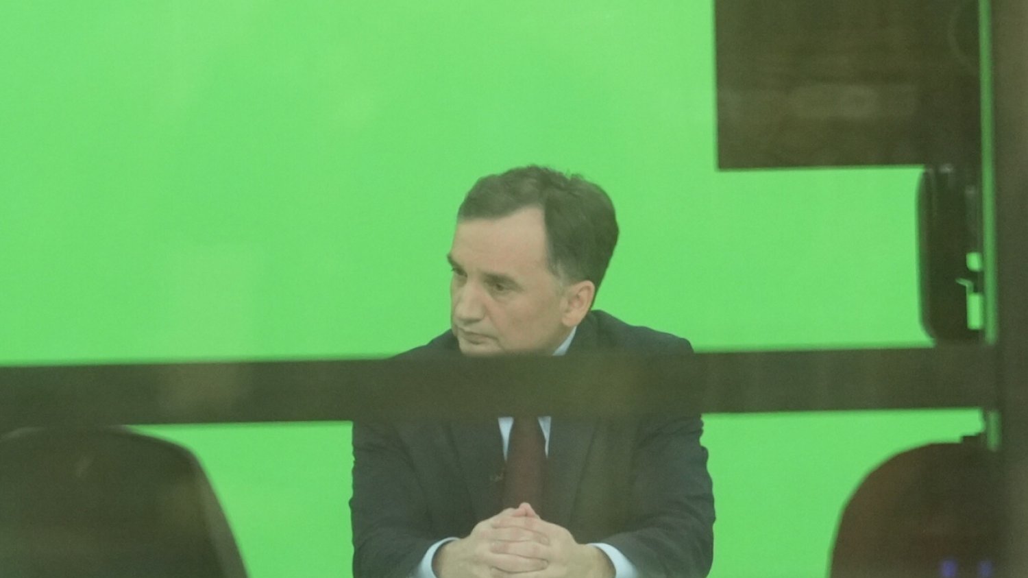Zbigniew Ziobro w studiu TV Republika.