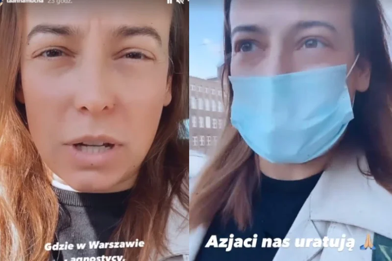 Anna Mucha narzekała na zamknięte sklepy dzień przed świętami. Anna Mucha narzekała na zamknięte sklepy dzień przed świętami.