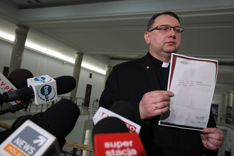 Wczorajsza "bomba" Platformy Obywatelskiej w postaci ks. Tomasza Jegierskiego ma dosyć bujną fantazję.