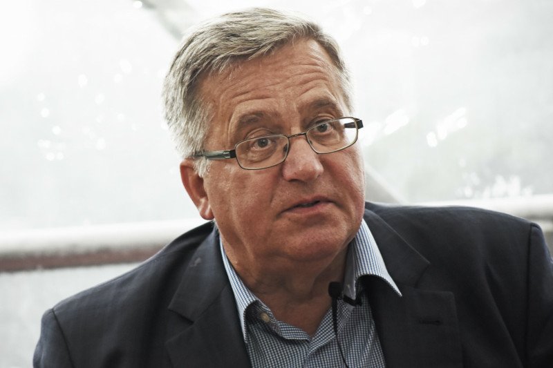Bronisław Komorowski o cenach w sklepach: "Teraz robię zakupy i prawie płaczę"
