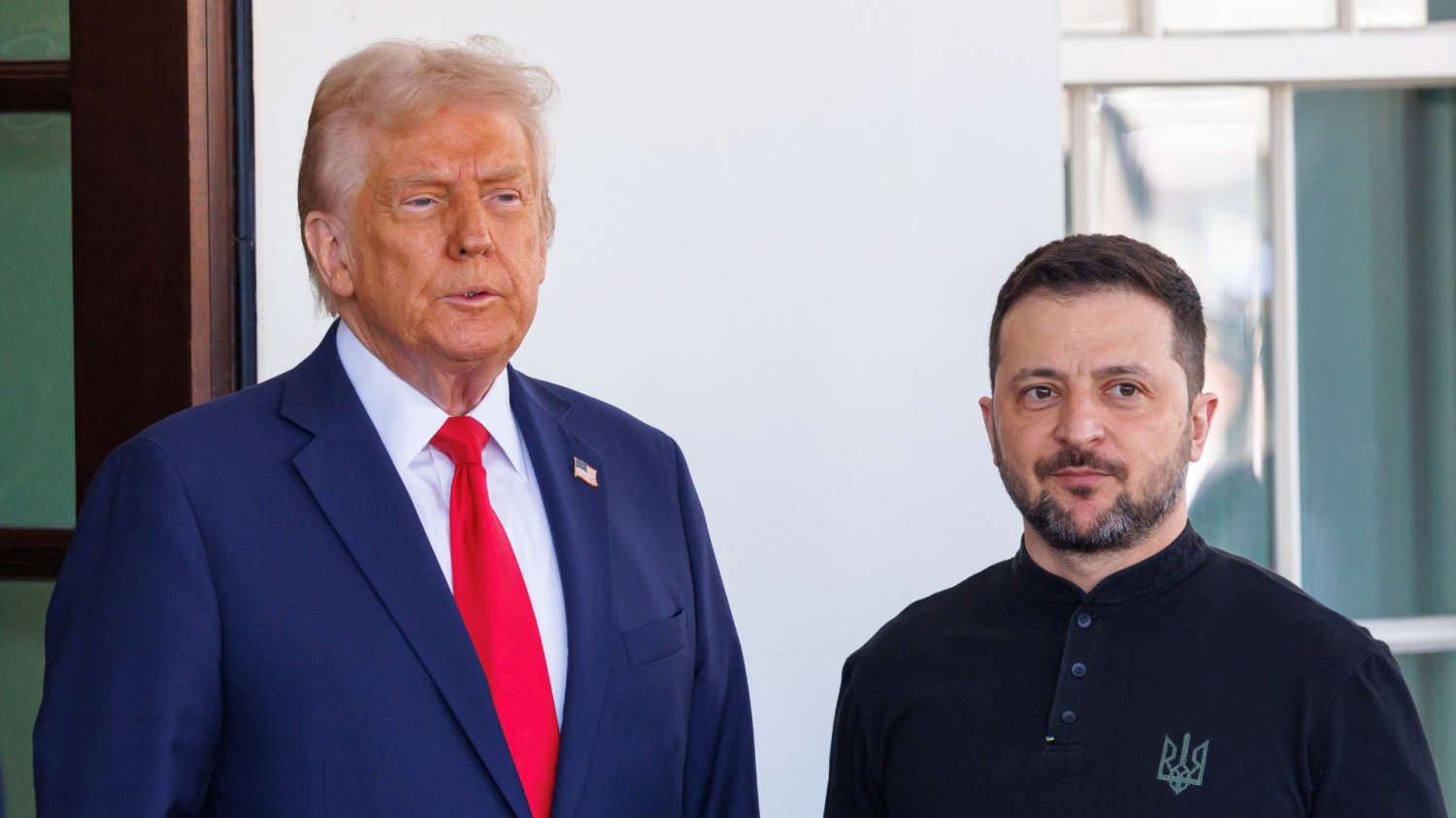 Donald Trump i Wołodymyr Zełenski bliżej opracowania umowy pokojowej