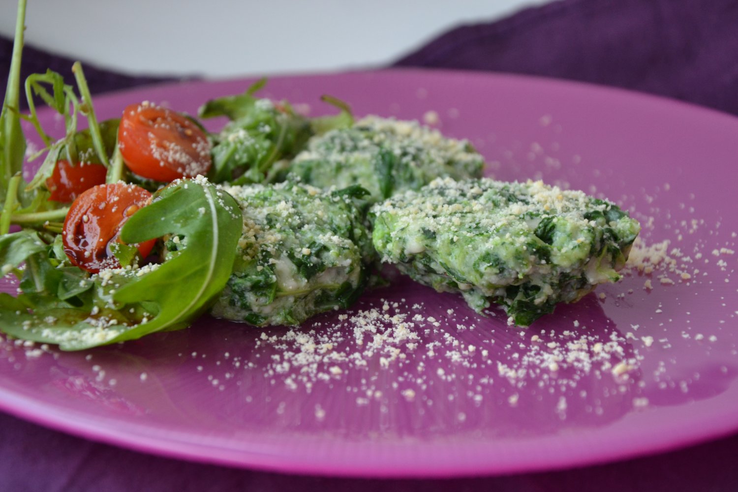 Szpinakowo ricottowe gnocchi