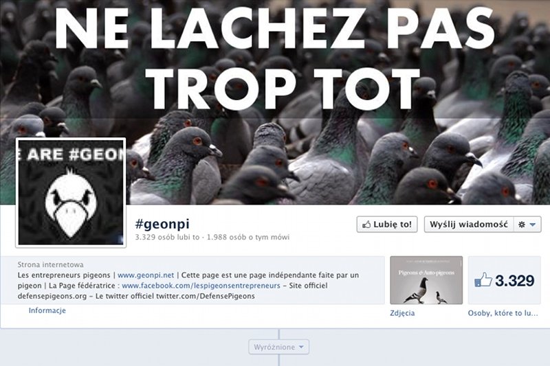 Les pigeons – tak nazwali się protestujący przeciwko podniesieniu podatku od dochodu kapitałowego