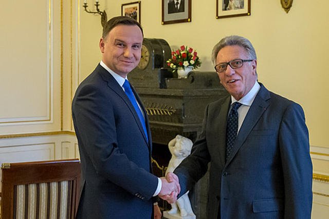 Andrzej Duda spotkał się z przewodniczącym Komisji Weneckiej Giannim Buquicch w lutym. Spotkanie dotyczyło TK.