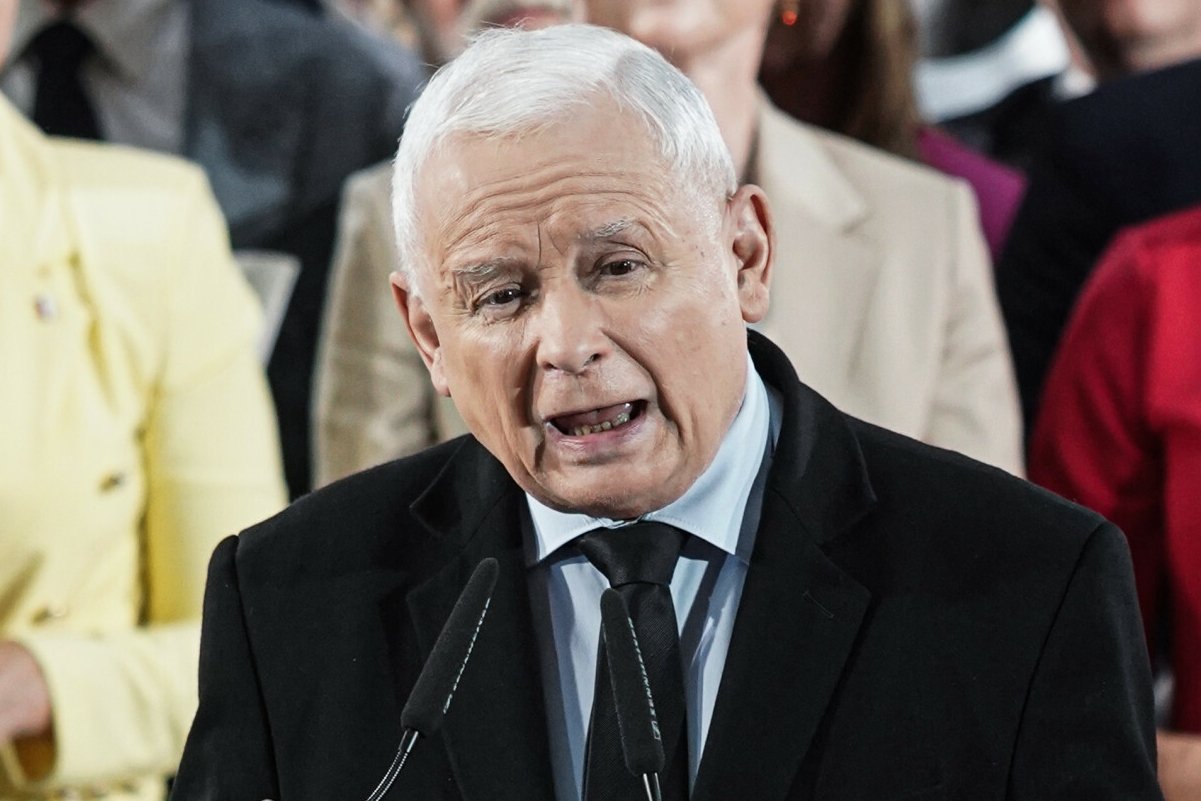 Incydent na spotkaniu z Kaczyńskim. Polityczka Nowej Lewicy wyprowadzona.